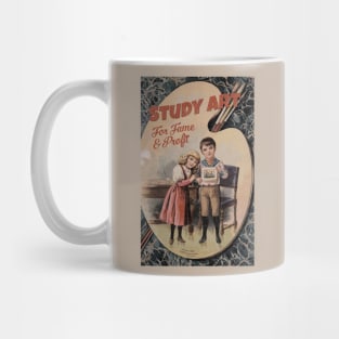 study art for fame and profit Mug